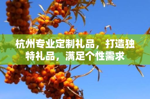 杭州专业定制礼品，打造独特礼品，满足个性需求